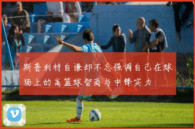 斯普利特自谦却不忘强调自己在球场上的高篮球智商与中锋实力